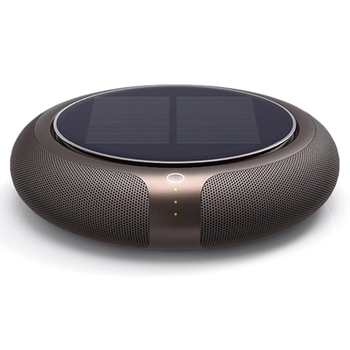 Solar Vehicle Odor Eliminator Universal Small Multiple Filtration Portable Round Car Air Purifier Car Accessories 4W